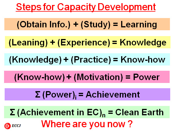 Steps for Capacity Development