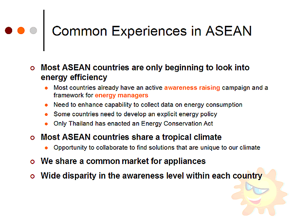 Common Experiences in ASEAN