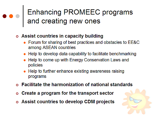 Enhancing PROMEEC programs and creating new ones