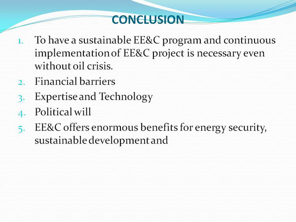 CONCLUSION