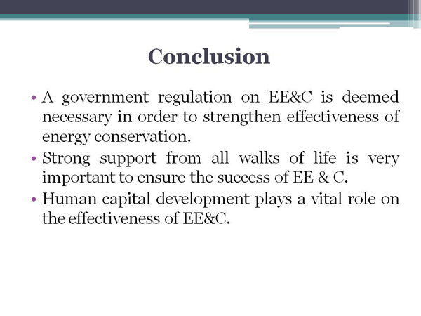 Conclusion