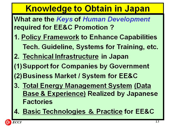Knowledge to Obtain in Japan