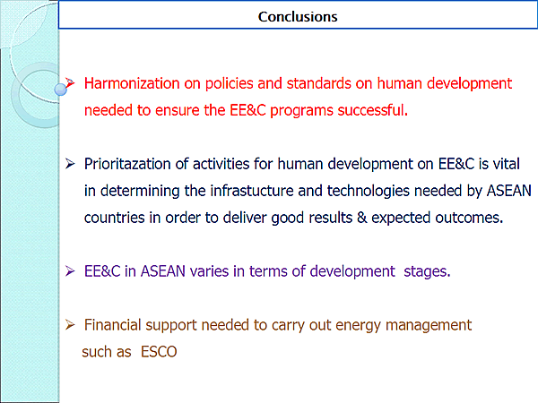Conclusions 