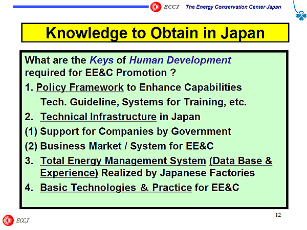 Knowledge to Obtain in Japan