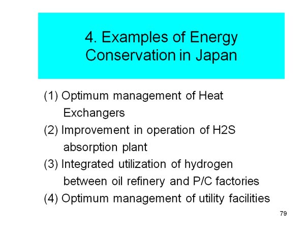 3. Energy Management Practice for EE&C at Factories and Buildings in Japan