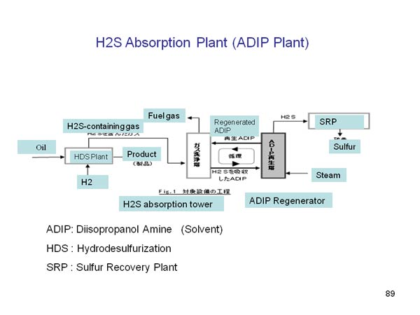 H2S Absorption Plant (ADIP Plant)