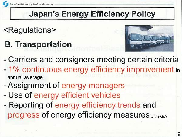 <Regulations> / B.Transportation