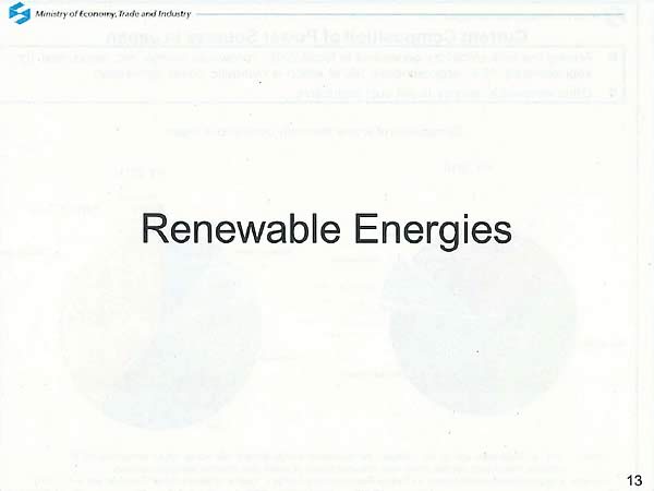 Renewable Energies