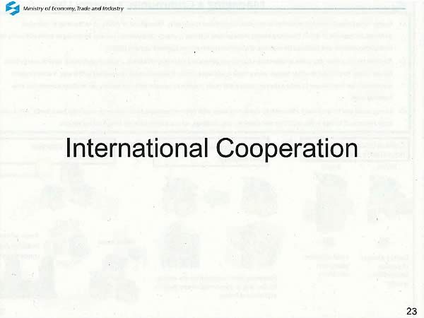 International Cooperation