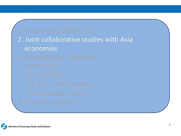 2. Joint collaborative studies with Asia economies