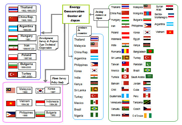International Cooperation of ECCJ