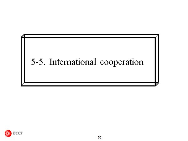5-5．International cooperation 