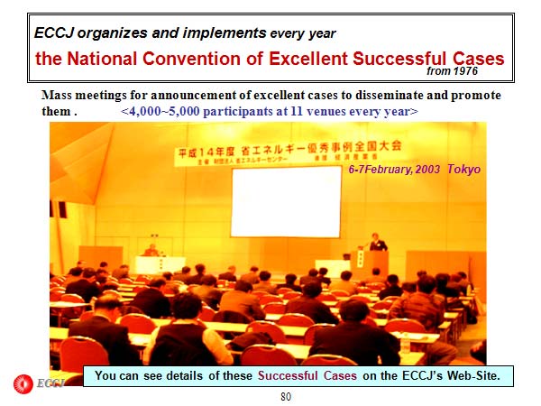 ECCJ organizes and implements every year the National Convention of Excellent Successful Cases