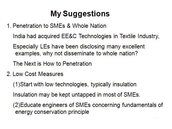 My Suggestions