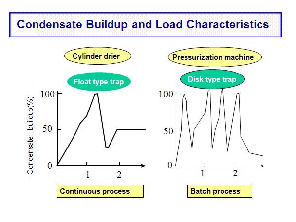 Condensate Buildup and Load Characteristics