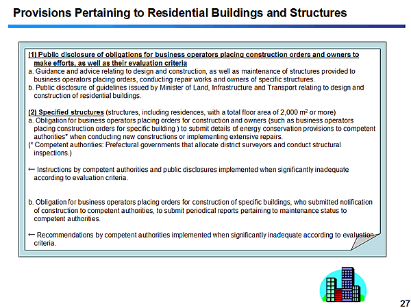 Provisions Pertaining to Residential Buildings and Structures