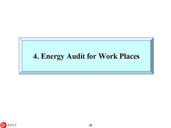 4. Energy Audit for Work Places