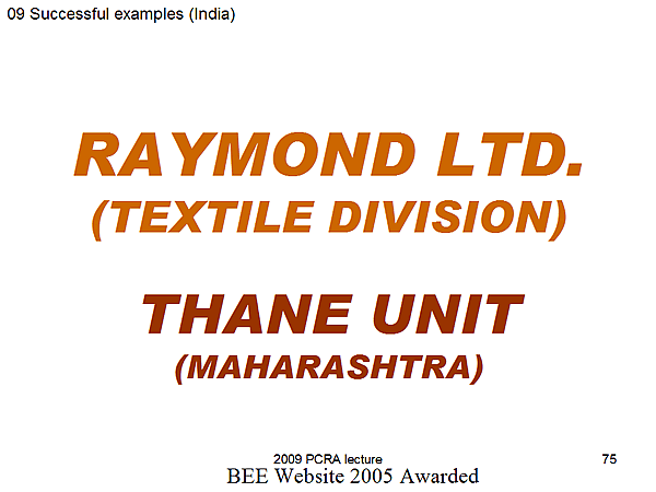 RAYMOND LTD. (TEXTILE DIVISION)
