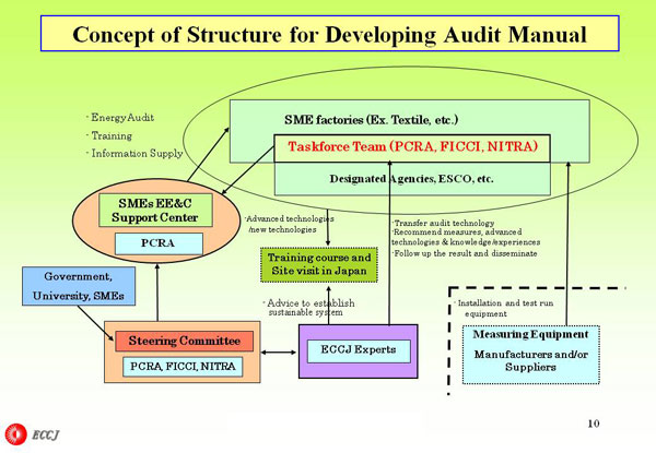 Concept of Structure for Developing Audit Manual