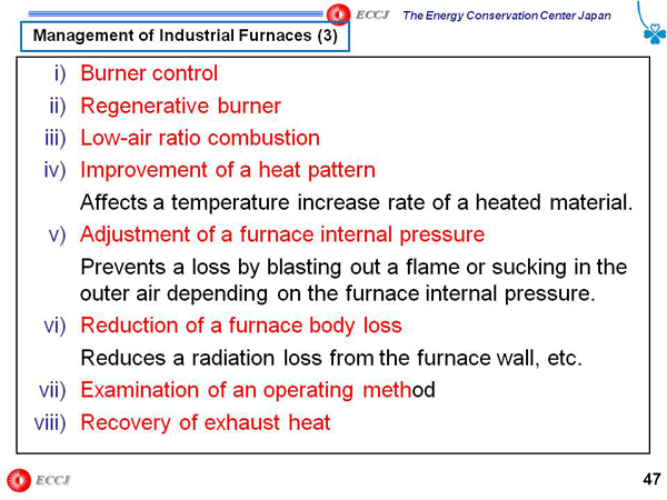 Management of Industrial Furnaces (3)