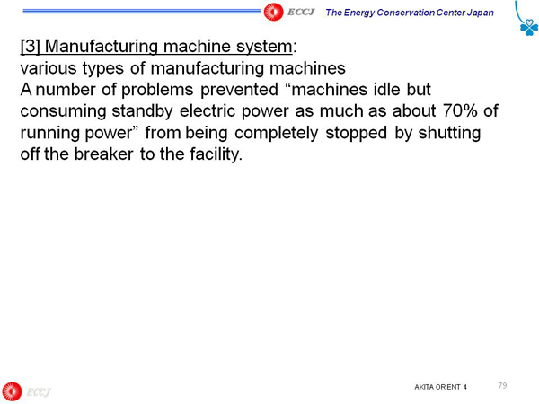 [3] Manufacturing machine system: