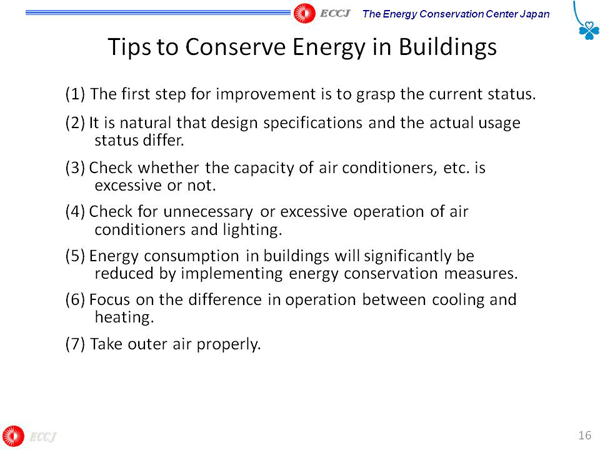 Tips to Conserve Energy in Buildings