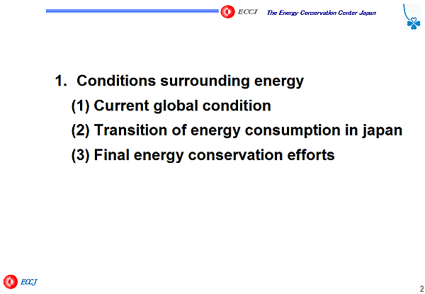 1.Conditions surrounding energy