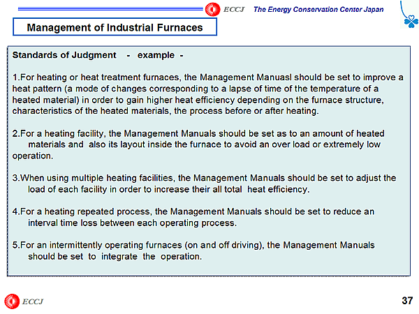 Standards of Judgment - example -