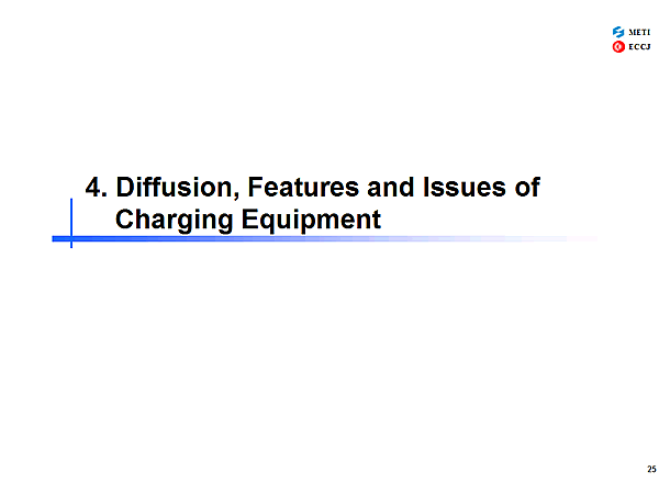 4. Diffusion, Features and Issues of Charging Equipment
