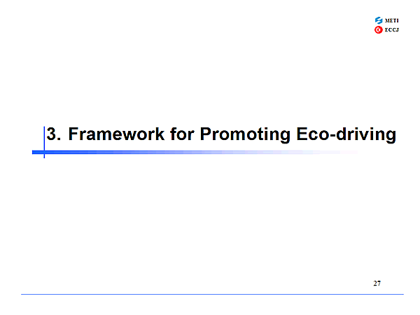 3. Framework for Promoting Eco-driving