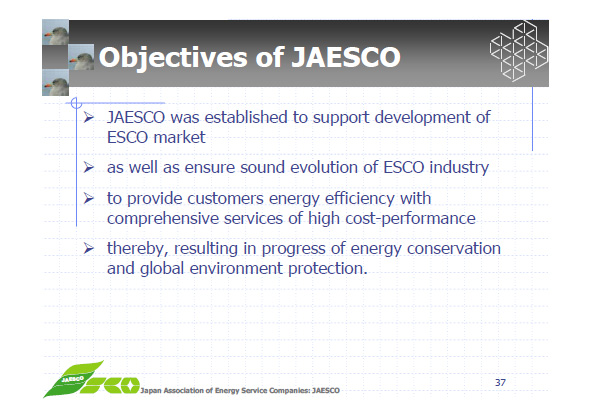 Objectives of JAESCO