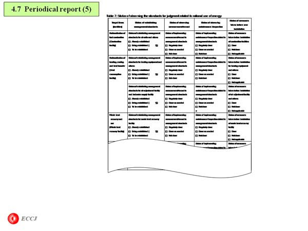 4.7  Periodical report (5)