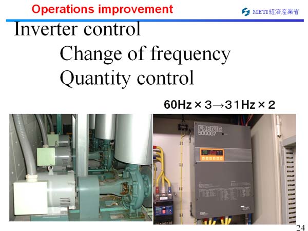 Operations improvement 
