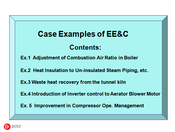 Case Examples of EE&C