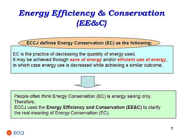 Energy Efficiency & Conservation (EE&C)