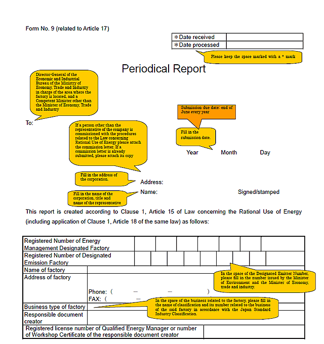 Periodical Report