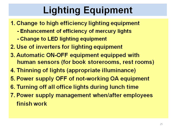 Lighting Equipment