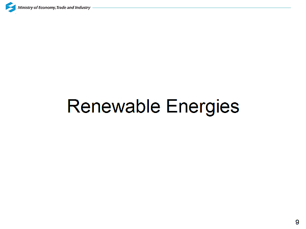 Renewable Energies