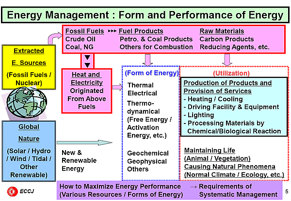 Energy Management : Form and Performance of Energy