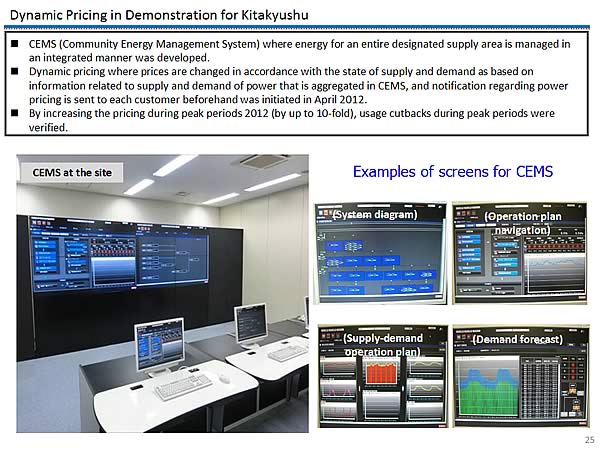 Dynamic Pricing in Demonstration for Kitakyushu