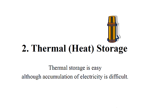 2. Thermal (Heat) Storage