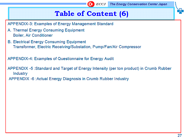 Table of Content (6)