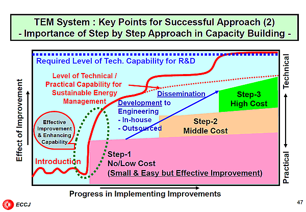 TEM System : Key Points for Successful Approach (2) - Importance of Step by Step Approach in Capacity Building -