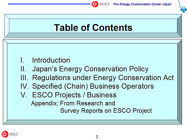 Table of Contents