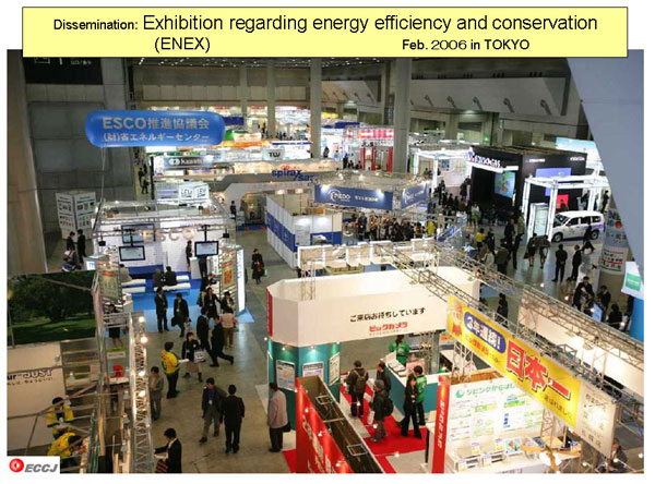 Exhibition regarding energy efficiency and conservation (ENEX) Feb.2006 in Tokyo