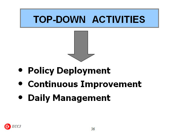 TOP-DOWN  ACTIVITIES