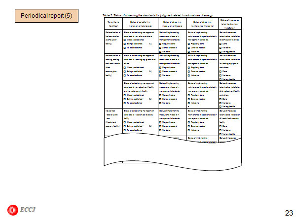 Periodical report (5)