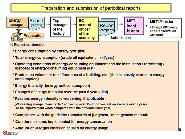 Preparation and submission of periodical reports
