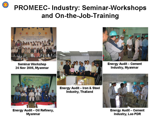 PROMEEC- Industry: Seminar-Workshops and On-the-Job-Training