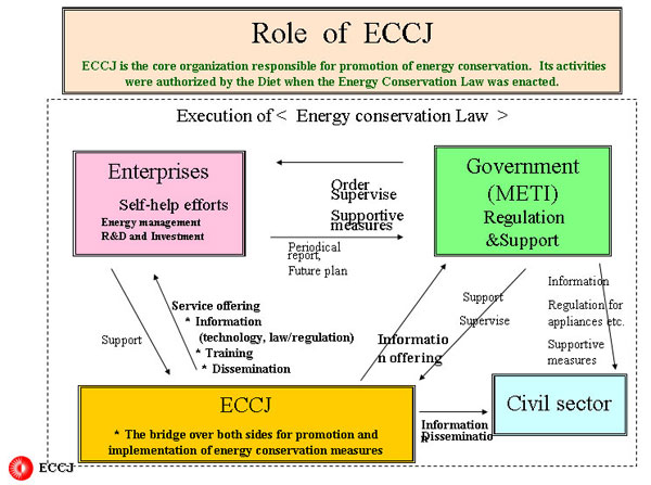Role of ECCJ
